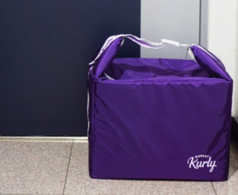 마켓컬리 새벽배송 박스 이미지